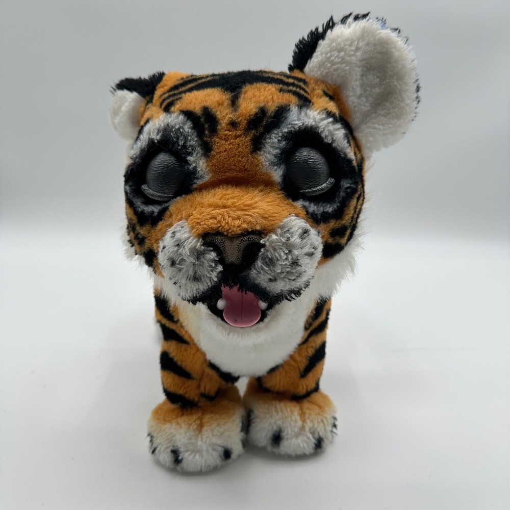 FurReal Friends Roarin Tyler the Playful Tiger Interactive Plush Orange READ
